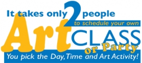 Have fun CREATING ART with friends and Family