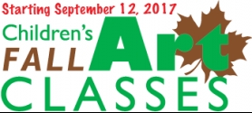 New Days and Times for the Fall Kids Art Classes
